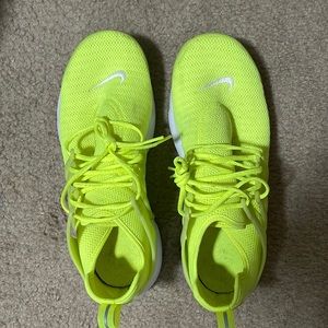 Nike air presto sneakers - “volt/white” color way